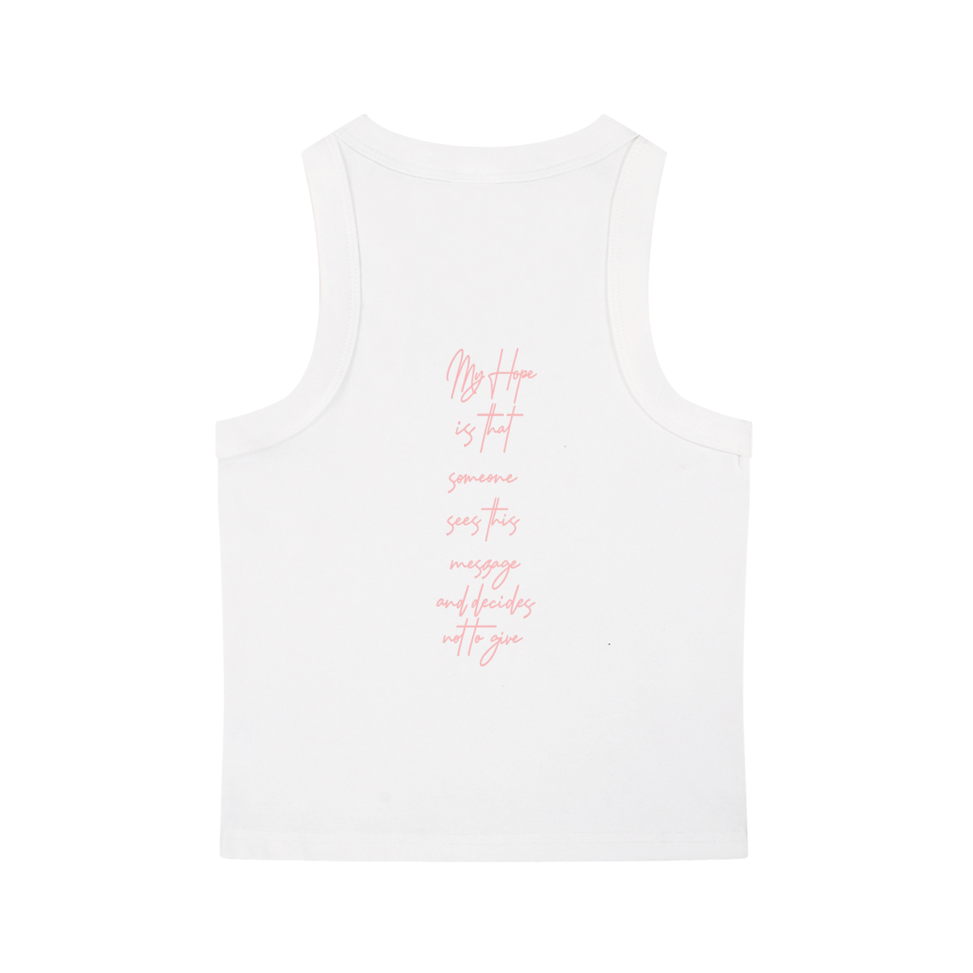 Hope Crop Top 'Pink'