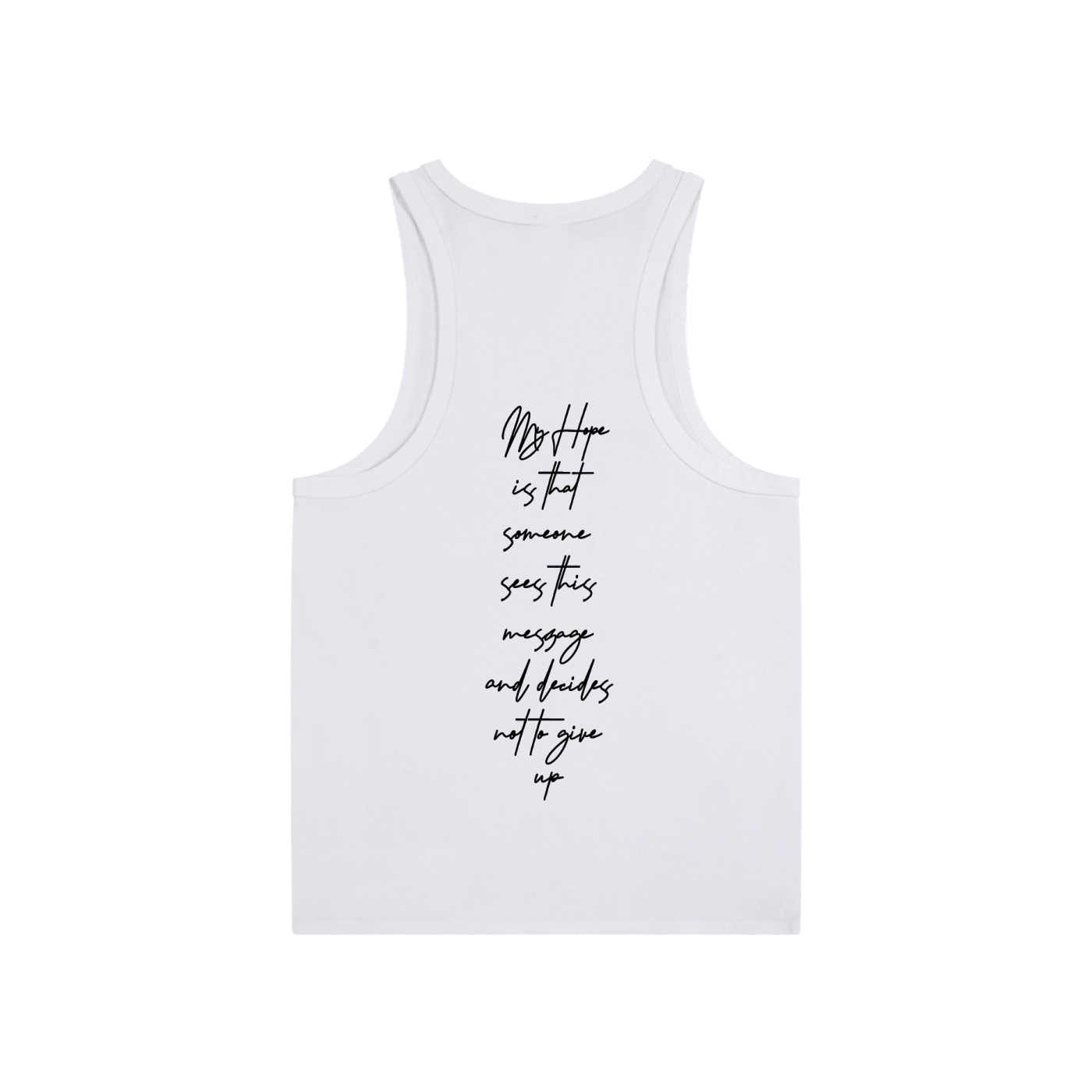 No Hope Tank 'White'