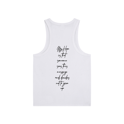 No Hope Tank 'White'